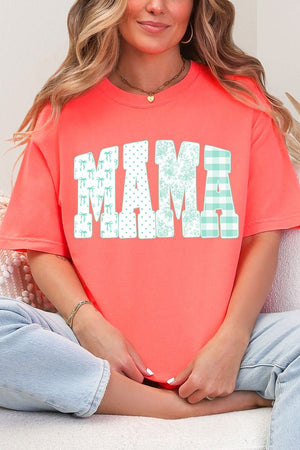 Bow And Green Mama Comfort Colors Adult Ring - Spun Cotton Tee - Wholesale Accessory Market