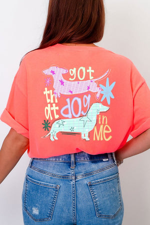 Got That Dog In Me Front & Back Comfort Colors Adult Ring-Spun Cotton Tee - Wholesale Accessory Market
