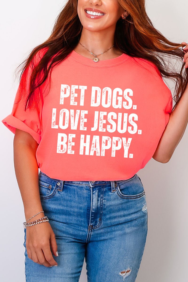Pet Dogs Comfort Colors Adult Ring - Spun Cotton Tee - Wholesale Accessory Market