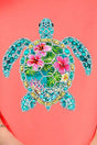 Seaside Sparkle Turtle Comfort Colors Adult Ring - Spun Cotton Tee - Wholesale Accessory Market