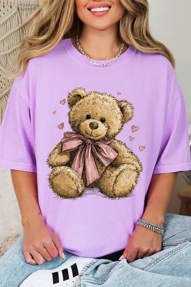 Be Mine Bear Comfort Colors Adult Ring - Spun Cotton Tee - Wholesale Accessory Market