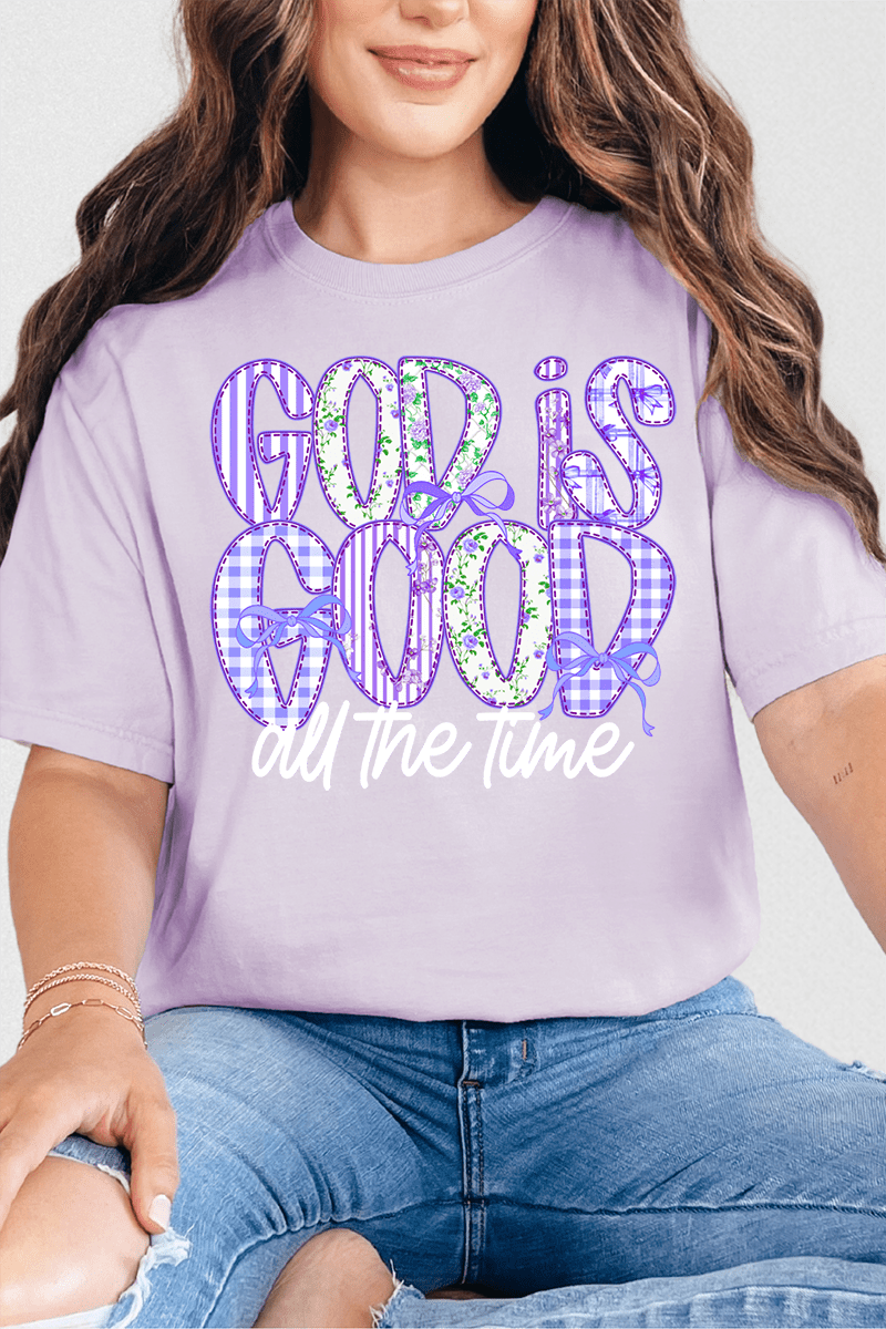 Coquette God Is Good Comfort Colors Adult Ring - Spun Cotton Tee - Wholesale Accessory Market