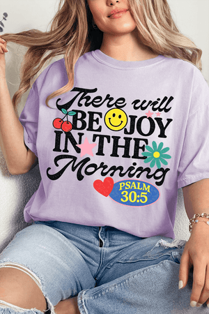 Joy In The Morning Comfort Colors Adult Ring-Spun Cotton Tee - Wholesale Accessory Market