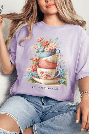 Let's Go Thrifting Comfort Colors Adult Ring-Spun Cotton Tee - Wholesale Accessory Market