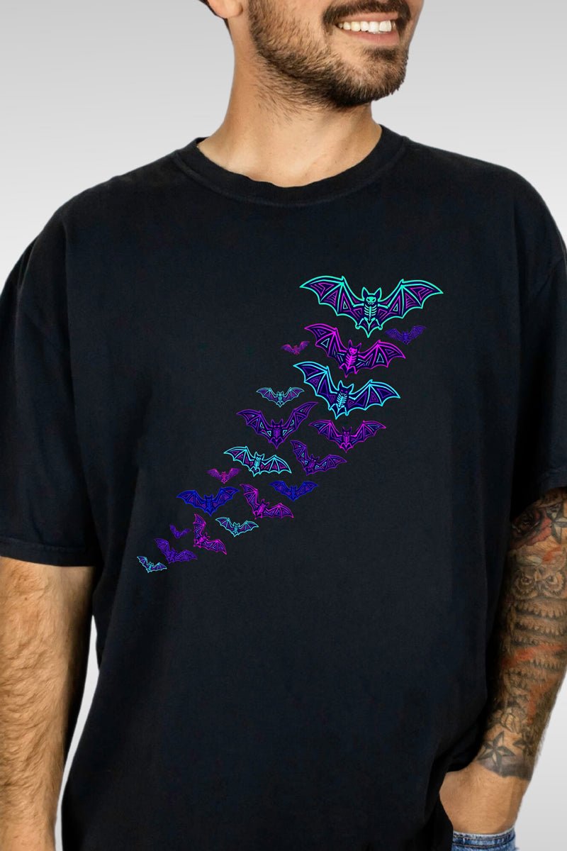 Neon Nightmare Full Front & Back Design Comfort Colors Adult Ring-Spun Cotton Tee - Wholesale Accessory Market