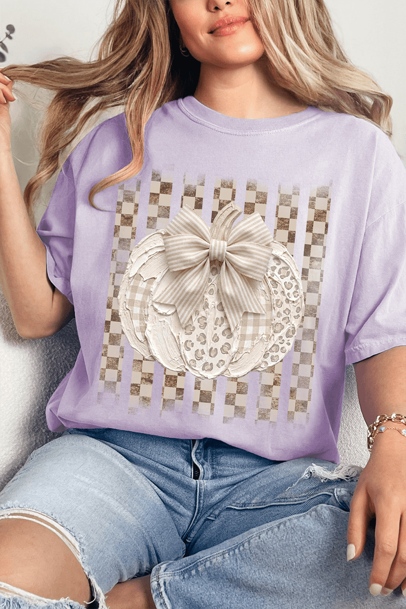 Painted Pumpkin Latte Comfort Colors Adult Ring-Spun Cotton Tee - Wholesale Accessory Market