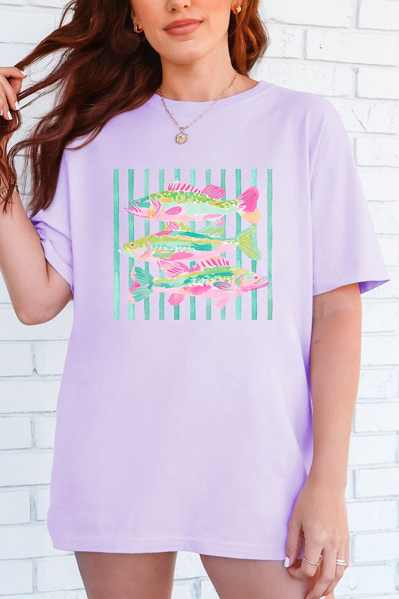 Reel Bright Comfort Colors Adult Ring - Spun Cotton Tee - Wholesale Accessory Market