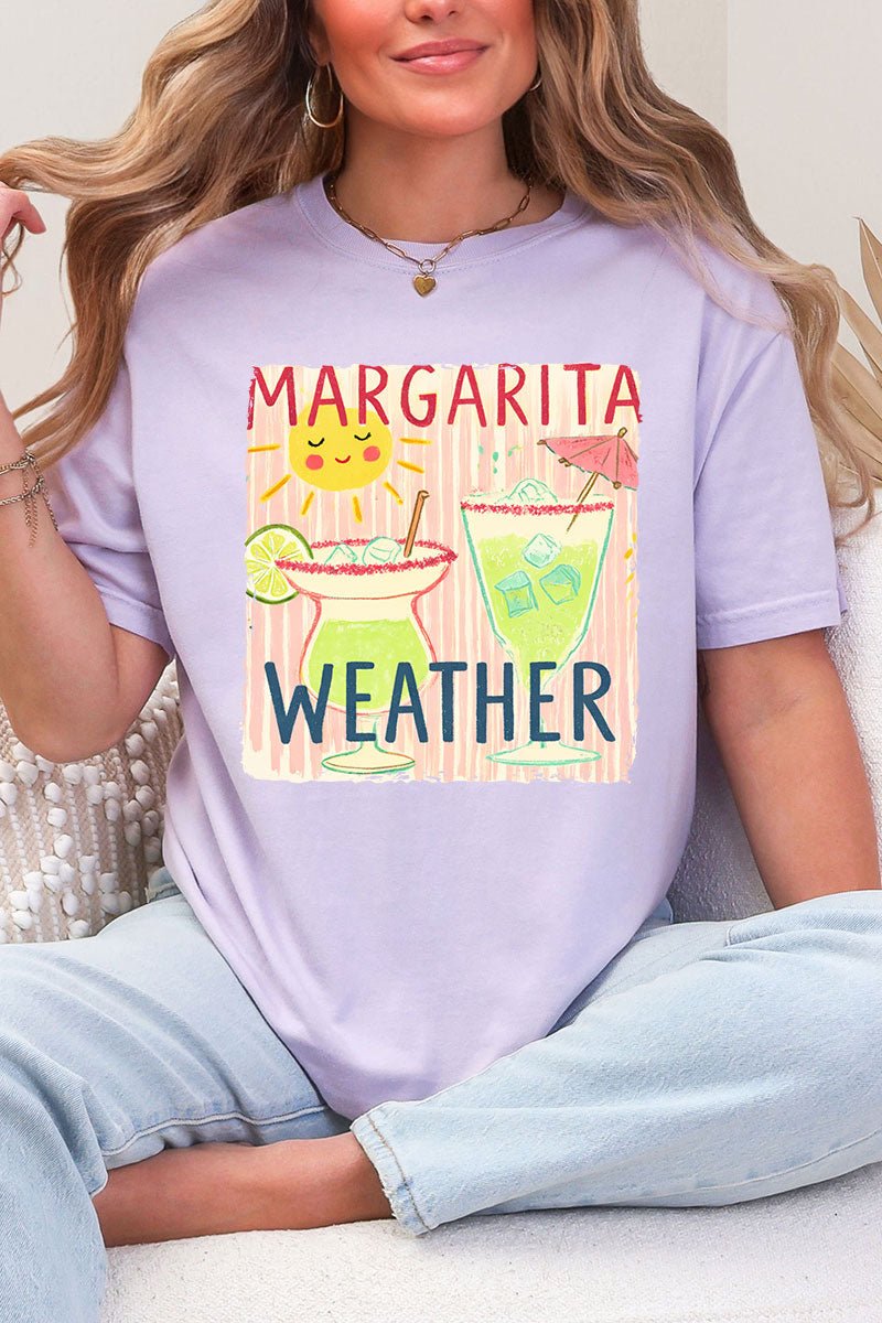 Sip The Sunshine Margarita Weather Comfort Colors Adult Ring - Spun Cotton Tee - Wholesale Accessory Market