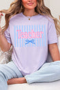 Teacher Striped Comfort Colors Adult Ring - Spun Cotton Tee - Wholesale Accessory Market