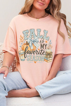 Fall Season Charm Comfort Colors Adult Ring-Spun Cotton Tee - Wholesale Accessory Market