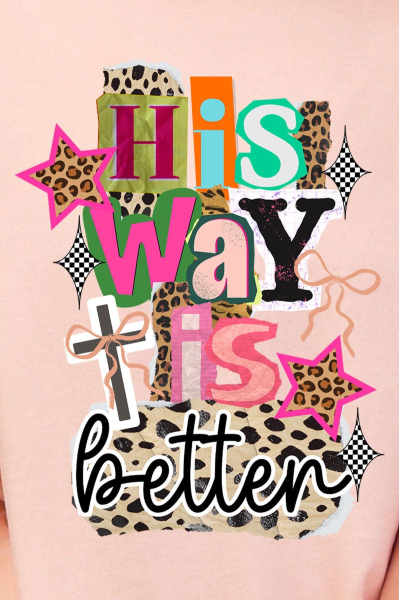 Bold His Way Is Better Comfort Colors Adult Ring - Spun Cotton Tee - Wholesale Accessory Market