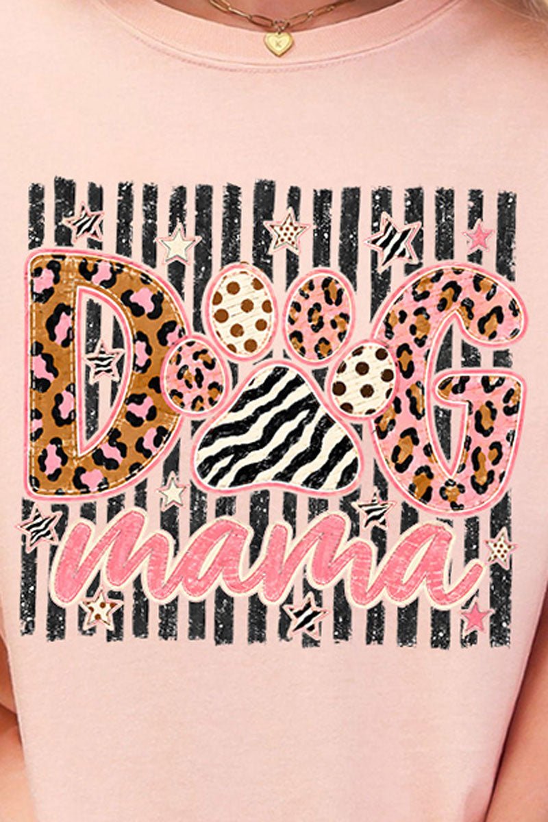 Dog Mama Wild & Sweet Comfort Colors Adult Ring-Spun Cotton Tee - Wholesale Accessory Market