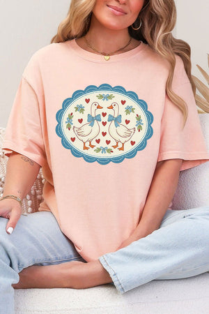 Goosey Little Love Comfort Colors Adult Ring-Spun Cotton Tee - Wholesale Accessory Market