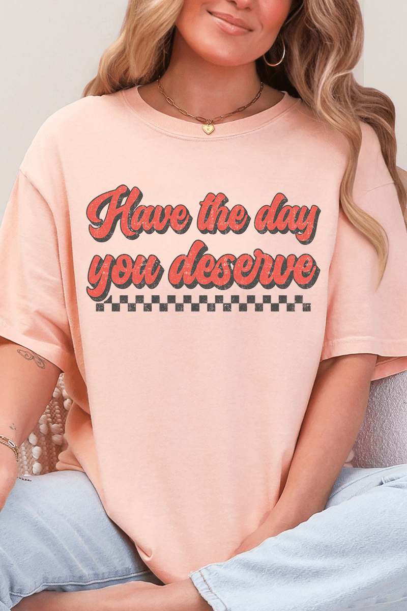 Have A Day Comfort Colors Adult Ring - Spun Cotton Tee - Wholesale Accessory Market