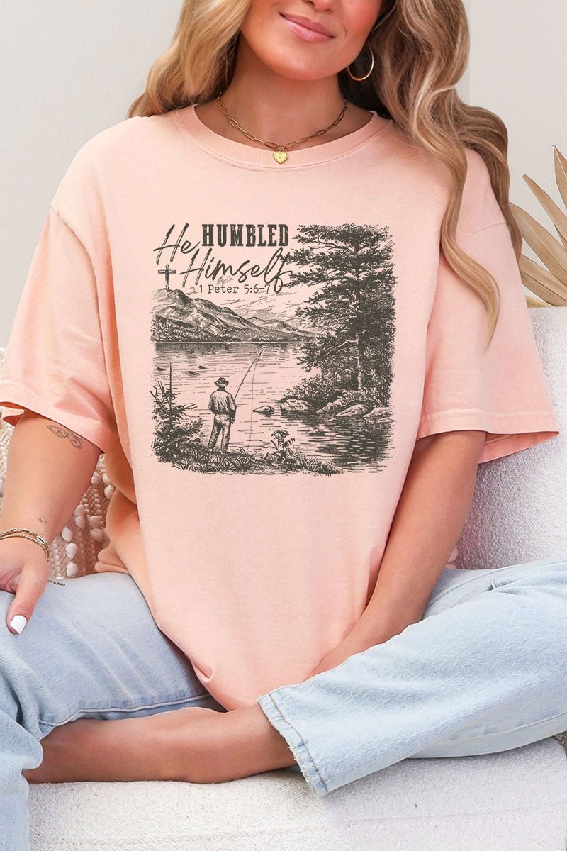 He Humbled Himself Comfort Colors Adult Ring - Spun Cotton Tee - Wholesale Accessory Market