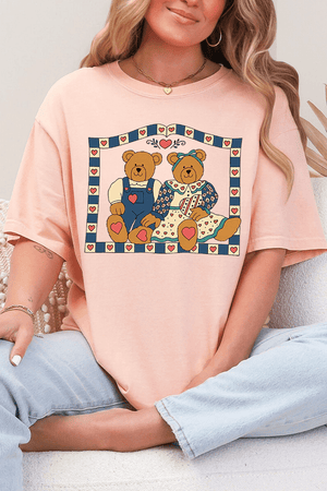 Honey & Hearth Bears Comfort Colors Adult Ring - Spun Cotton Tee - Wholesale Accessory Market