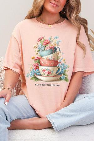 Let's Go Thrifting Comfort Colors Adult Ring-Spun Cotton Tee - Wholesale Accessory Market