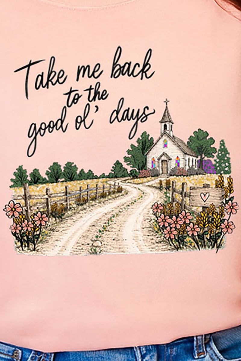 Take Me Back Comfort Colors Adult Ring-Spun Cotton Tee - Wholesale Accessory Market