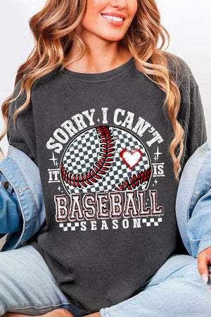 Baseball Over Everything Comfort Colors Adult Ring - Spun Cotton Tee - Wholesale Accessory Market