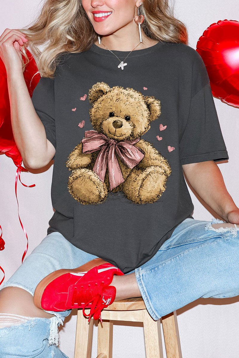 Be Mine Bear Comfort Colors Adult Ring - Spun Cotton Tee - Wholesale Accessory Market