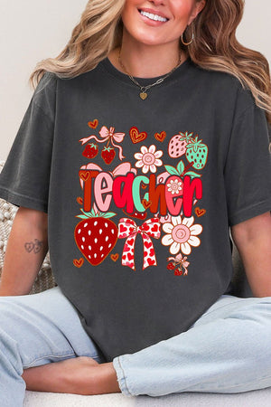 Berry Sweet Teacher Comfort Colors Adult Ring-Spun Cotton Tee - Wholesale Accessory Market