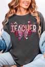 Bow Teacher Doodle Comfort Colors Adult Ring - Spun Cotton Tee - Wholesale Accessory Market