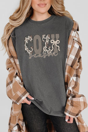 Camo Cozy Season Comfort Colors Adult Ring-Spun Cotton Tee - Wholesale Accessory Market