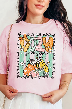 Cozy Season Swirl Comfort Colors Adult Ring - Spun Cotton Tee - Wholesale Accessory Market