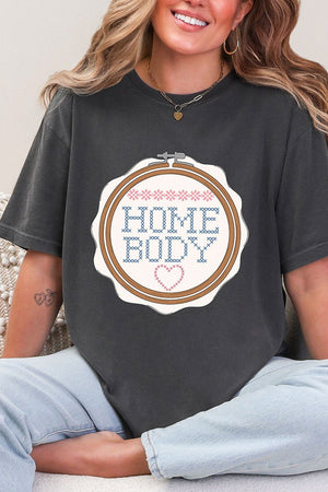 Cross Stitch Homebody Comfort Colors Adult Ring - Spun Cotton Tee - Wholesale Accessory Market
