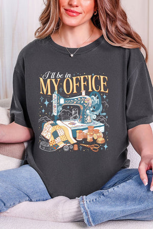 In My Office Sewing Comfort Colors Adult Ring-Spun Cotton Tee - Wholesale Accessory Market