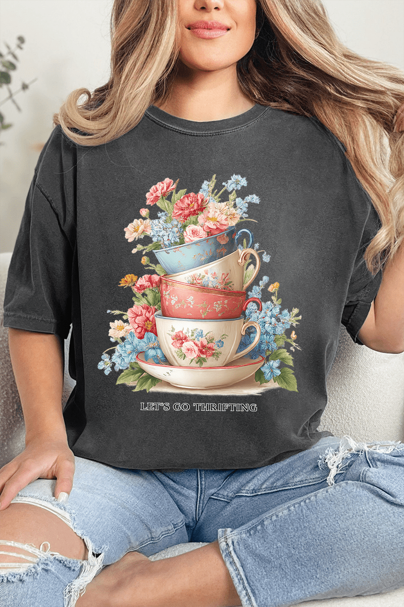 Let's Go Thrifting Comfort Colors Adult Ring-Spun Cotton Tee - Wholesale Accessory Market