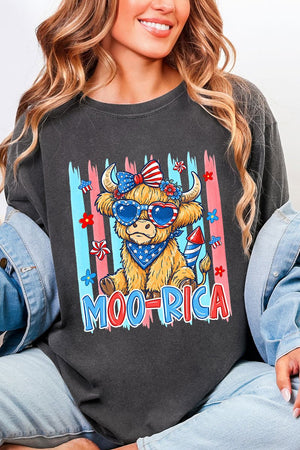 Moo-Rica Comfort Colors Adult Ring-Spun Cotton Tee - Wholesale Accessory Market
