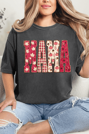 Pink Maplewood Mama Comfort Colors Adult Ring-Spun Cotton Tee - Wholesale Accessory Market