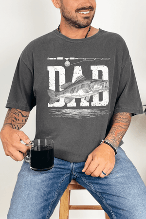 Reel Great Dad Comfort Colors Adult Ring - Spun Cotton Tee - Wholesale Accessory Market