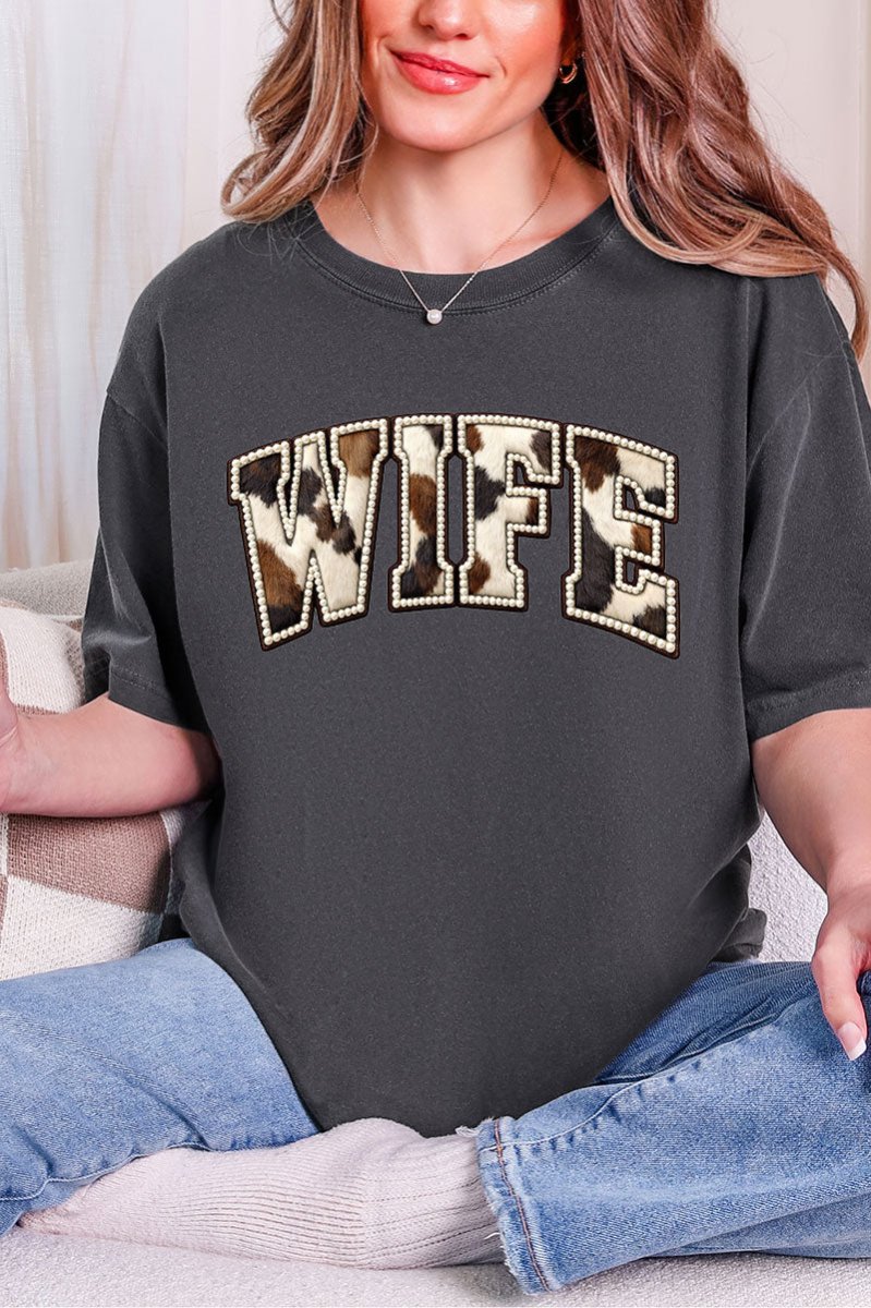 Rodeo Pearl Wife Comfort Colors Adult Ring - Spun Cotton Tee - Wholesale Accessory Market