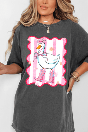 Saddle Up Silly Goose Comfort Colors Adult Ring - Spun Cotton Tee - Wholesale Accessory Market