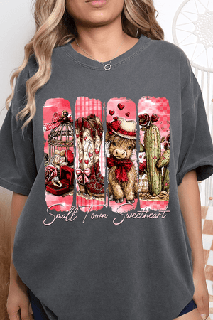 Small Town Sweetheart Comfort Colors Adult Ring - Spun Cotton Tee - Wholesale Accessory Market