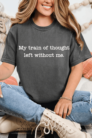 Train Of Thought Comfort Colors Adult Ring-Spun Cotton Tee - Wholesale Accessory Market