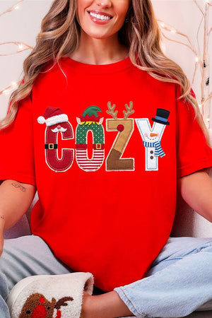 Christmas Characters Cozy Comfort Colors Adult Ring-Spun Cotton Tee - Wholesale Accessory Market