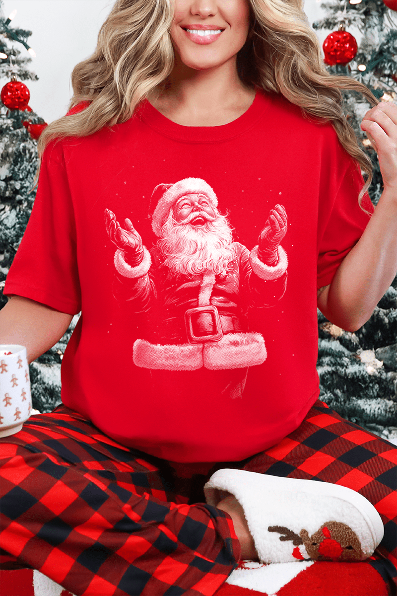 Santa's Magic Comfort Colors Adult Ring - Spun Cotton Tee - Wholesale Accessory Market