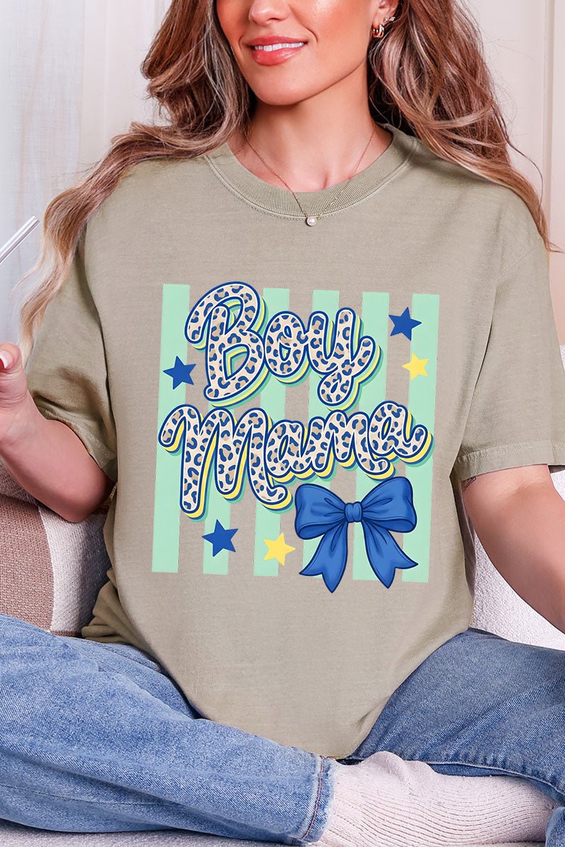 Wild Ones Boy Mama Comfort Colors Adult Ring-Spun Cotton Tee - Wholesale Accessory Market