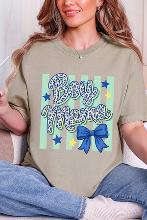 Wild Ones Boy Mama Comfort Colors Adult Ring-Spun Cotton Tee - Wholesale Accessory Market