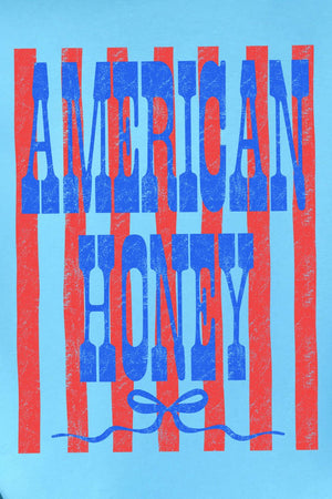Blue American Honey Energy Comfort Colors Adult Ring - Spun Cotton Tee - Wholesale Accessory Market