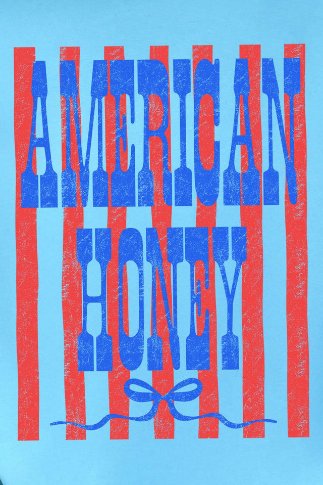 Blue American Honey Energy Comfort Colors Adult Ring - Spun Cotton Tee - Wholesale Accessory Market
