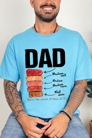 Dad Rarest Of All Comfort Colors Adult Ring - Spun Cotton Tee - Wholesale Accessory Market