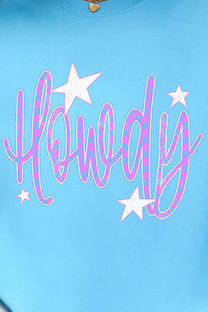 Electric Cowgirl Howdy Comfort Colors Adult Ring - Spun Cotton Tee - Wholesale Accessory Market