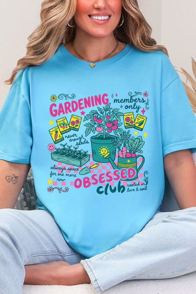 Gardening Club Comfort Colors Adult Ring - Spun Cotton Tee - Wholesale Accessory Market