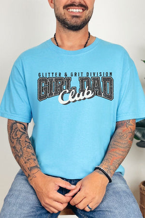 Glitter & Grit Girl Dad Comfort Colors Adult Ring - Spun Cotton Tee - Wholesale Accessory Market