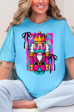 Neon Nutcracker Comfort Colors Adult Ring - Spun Cotton Tee - Wholesale Accessory Market