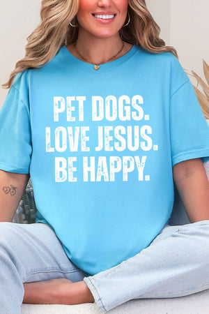 Pet Dogs Comfort Colors Adult Ring - Spun Cotton Tee - Wholesale Accessory Market